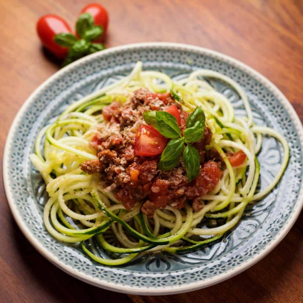 Lean Minced Beef Zoodles Image