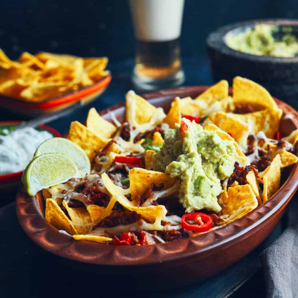 Lean Mince Nachos Recipe Image