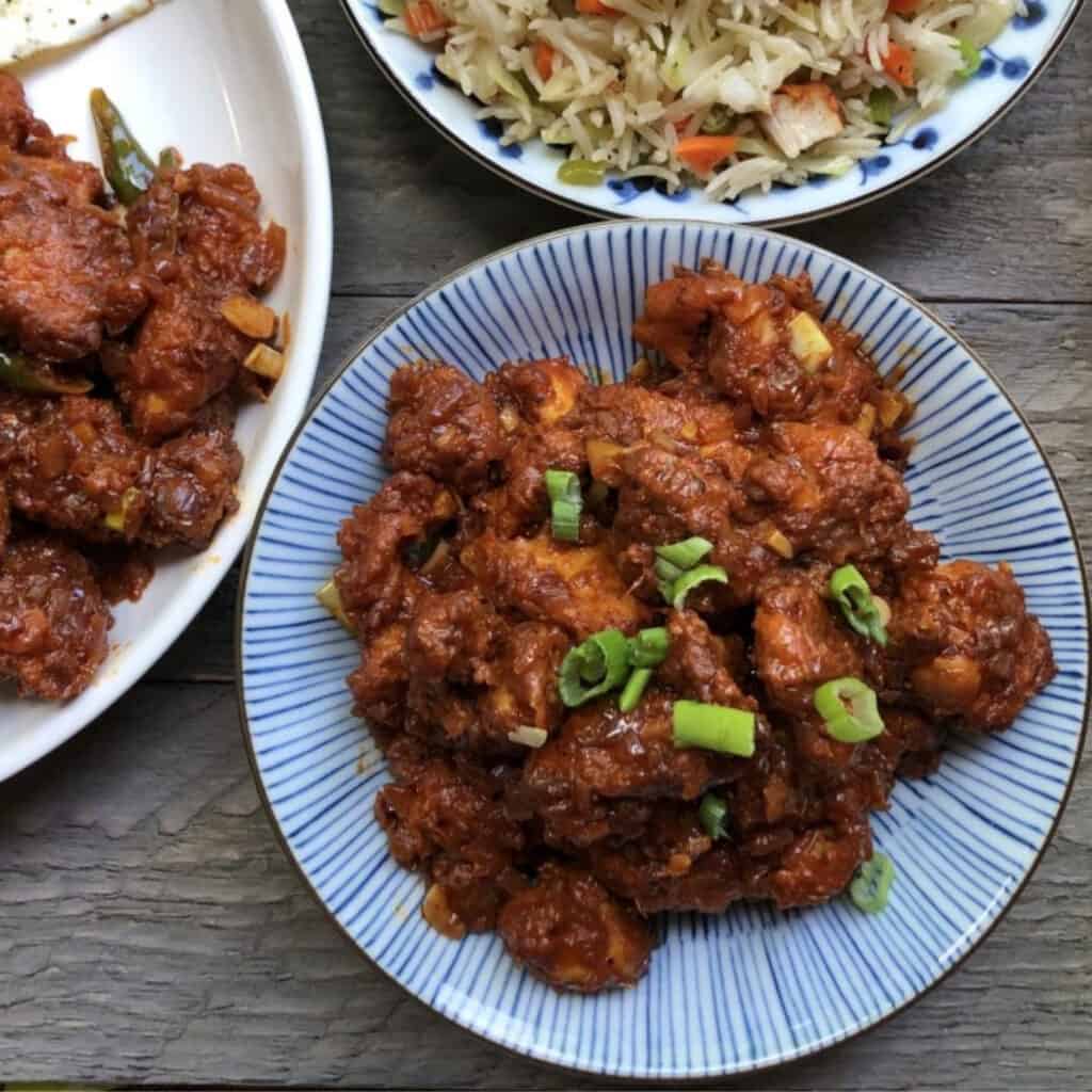 Kerala-style Chilli Chicken Recipe Image