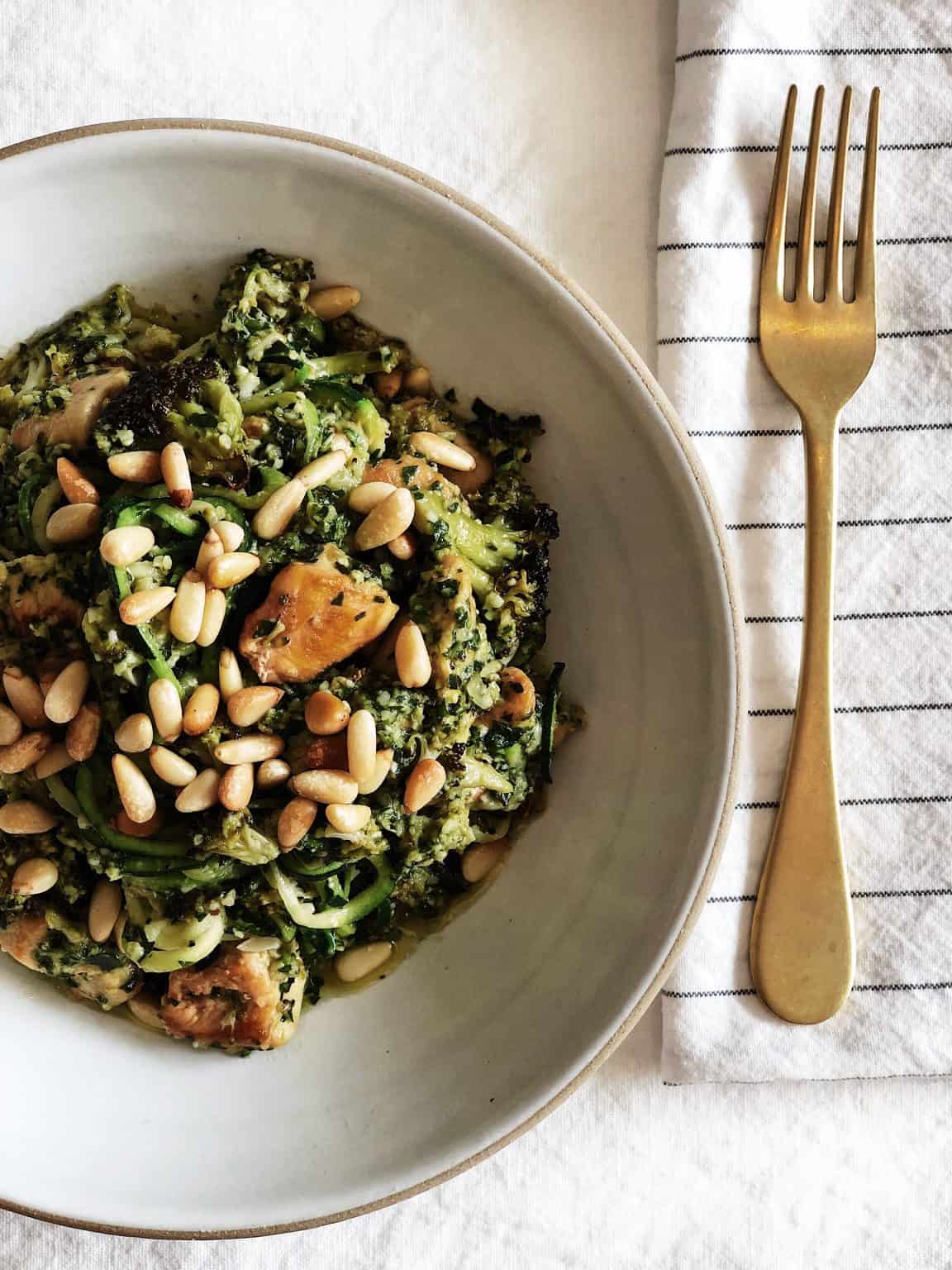 Veggie Chicken Pesto Image
