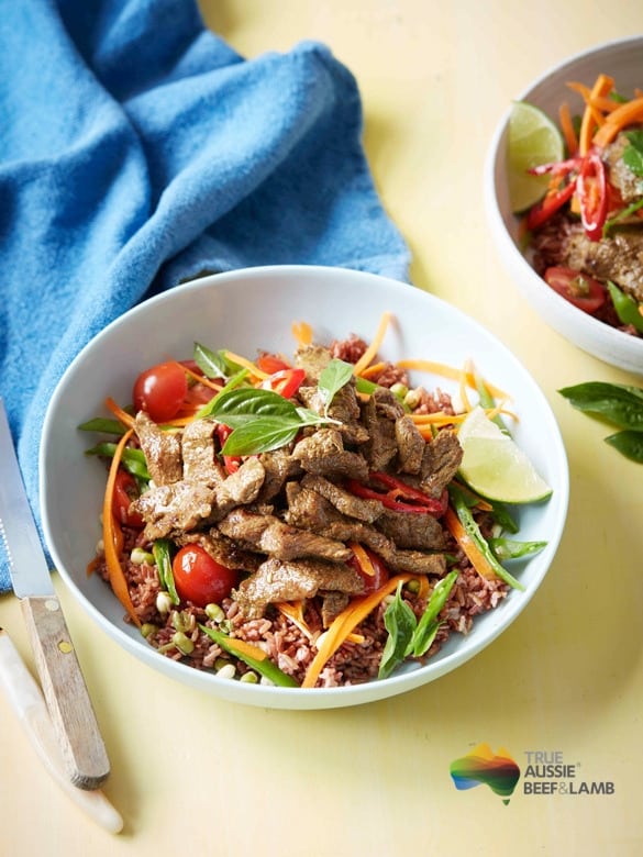Thai Beef Power Bowl Image
