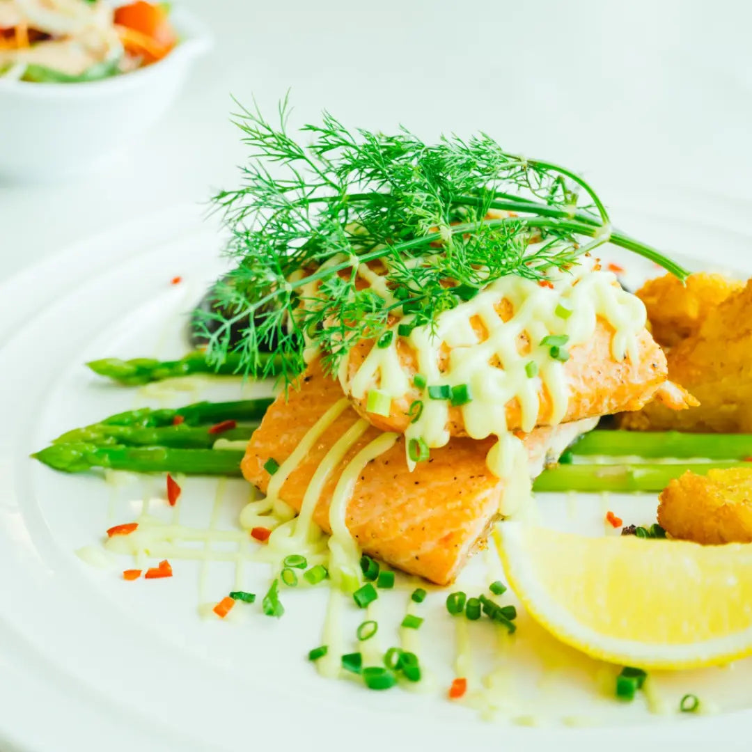 Baked Lemon Dill Salmon Fillet Recipe Image