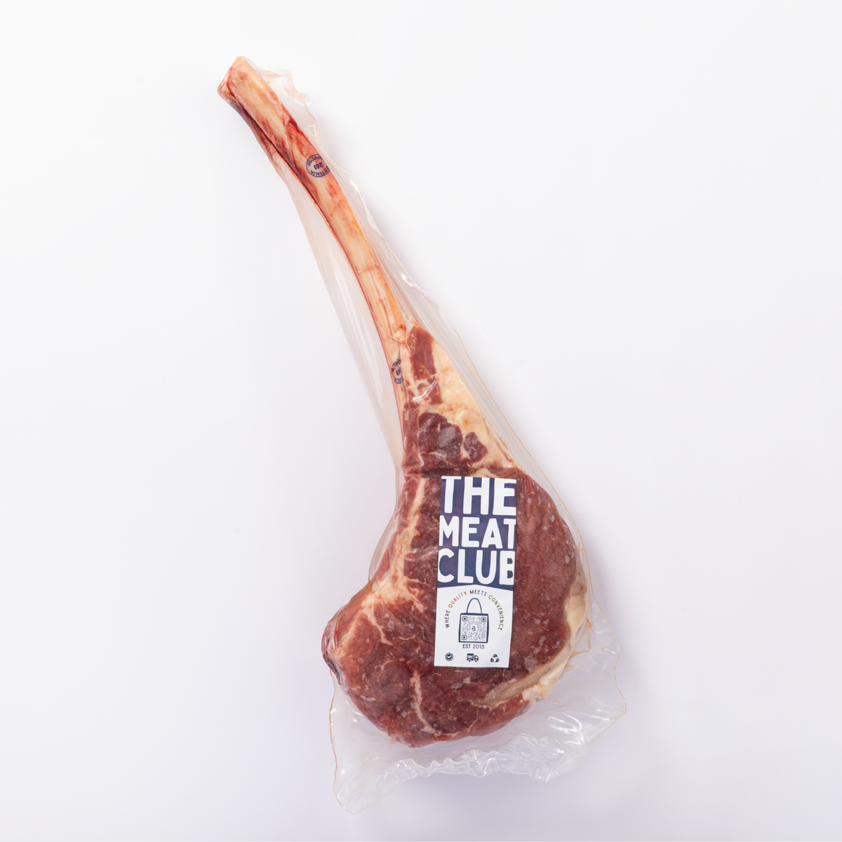 Grass-fed beef tomahawk steak Australia 900g, pack front, The Meat Club Singapore