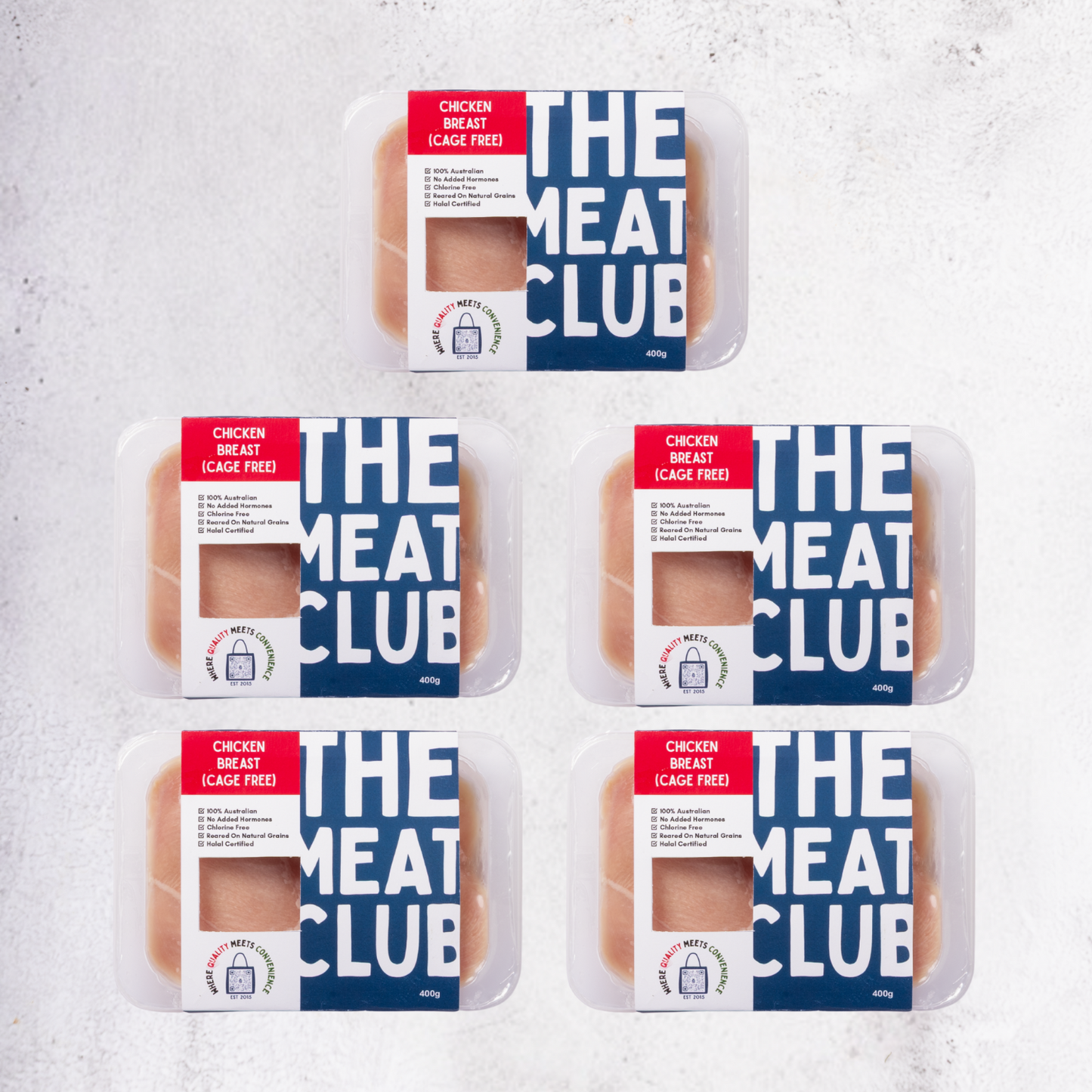 Chicken Breast Bundle - Cage Free | Australia | 2kg | Frozen