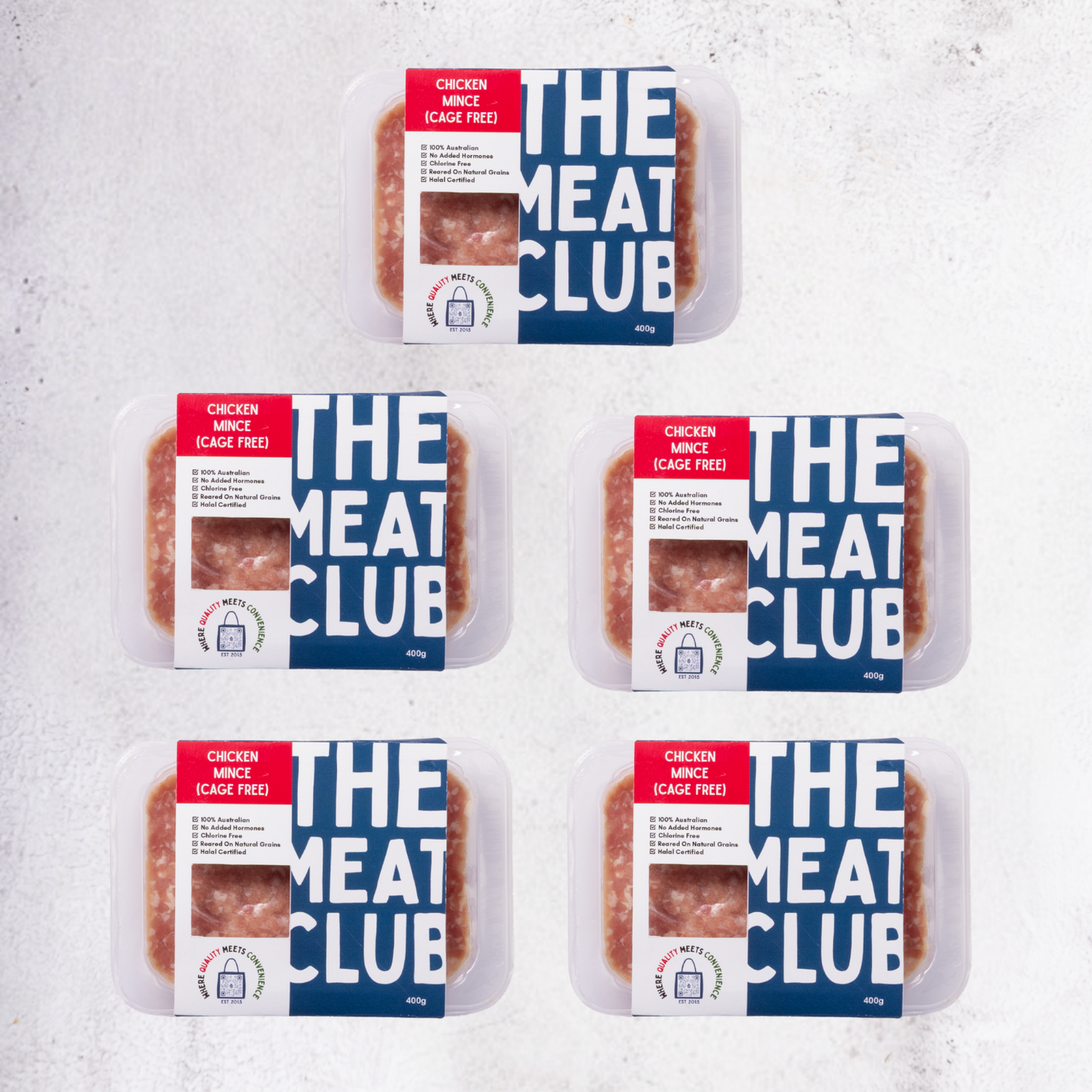 Chicken Mince Bundle - Cage Free | Australia | 2kg | Frozen