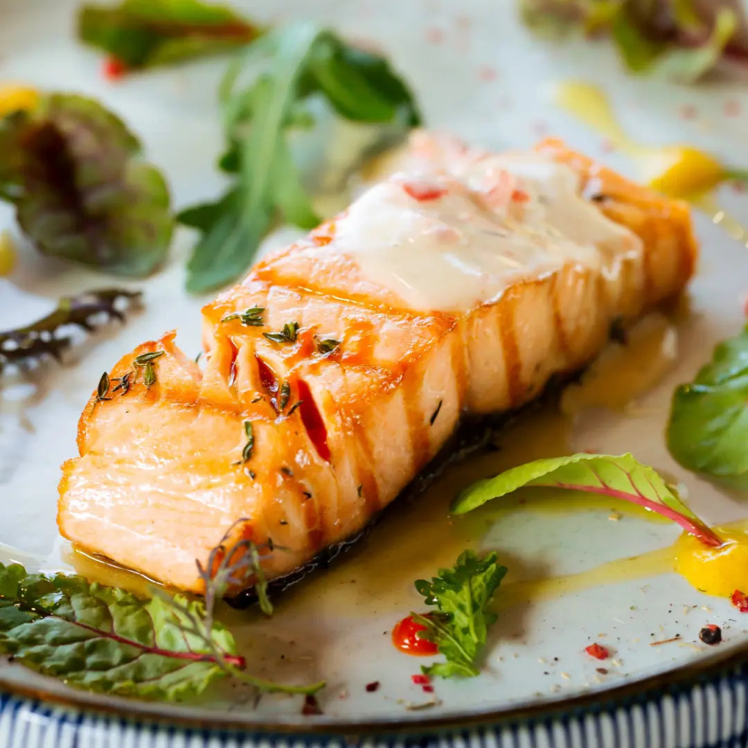 Honey Garlic Glazed Salmon Fillet Image