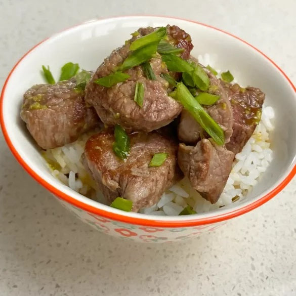 Japanese Beef Cubes Recipe Image
