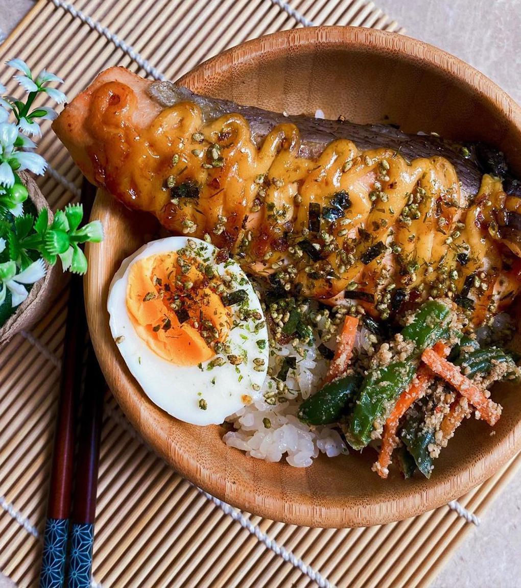 Mentaiko Salmon Don Recipe Image