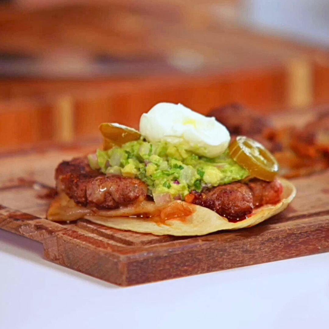Smashed Beef Tacos Image