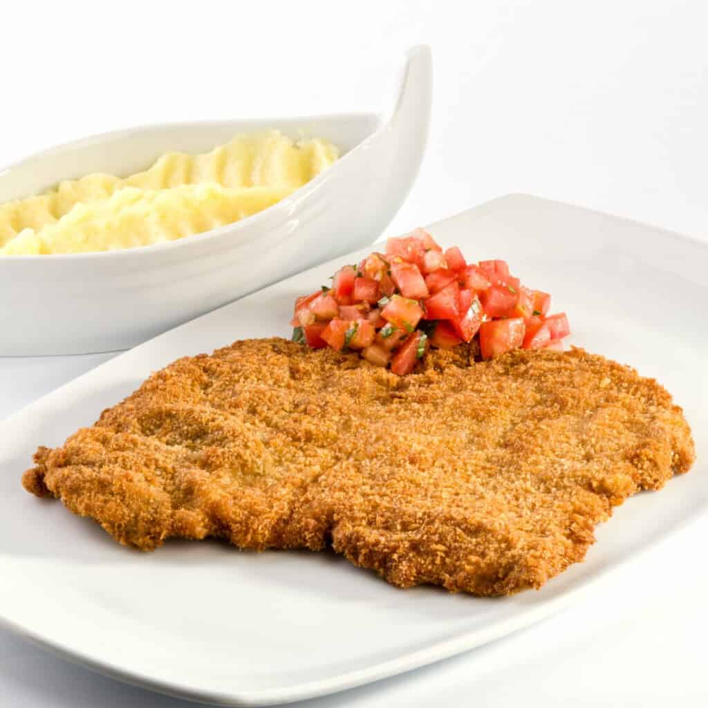 Crumbed Beef Schnitzel Image