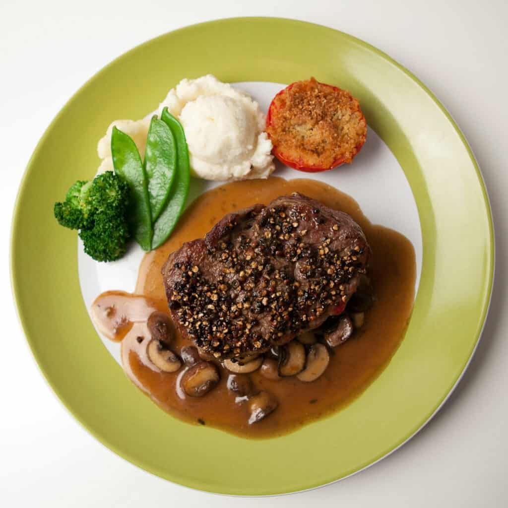 Beef Pepper Steak Image