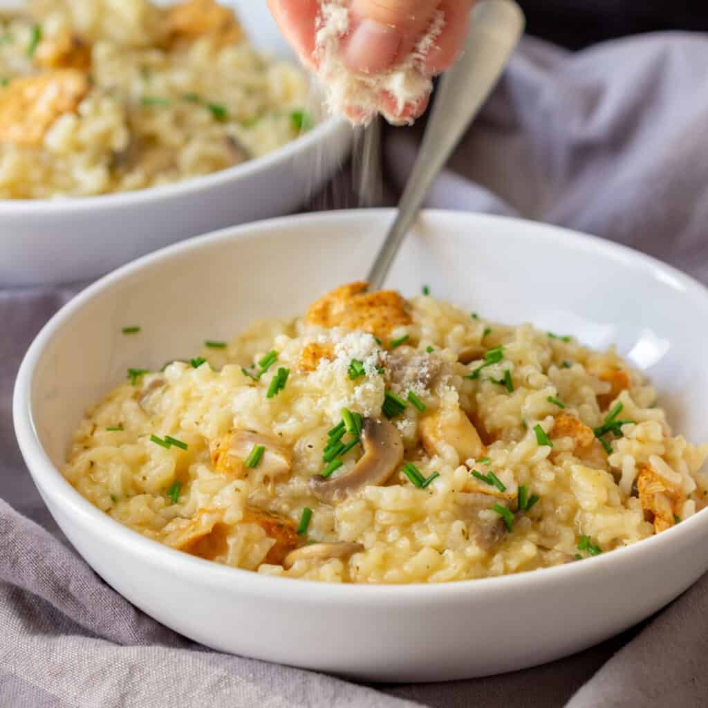 Chicken Pumpkin Risotto Recipe Image