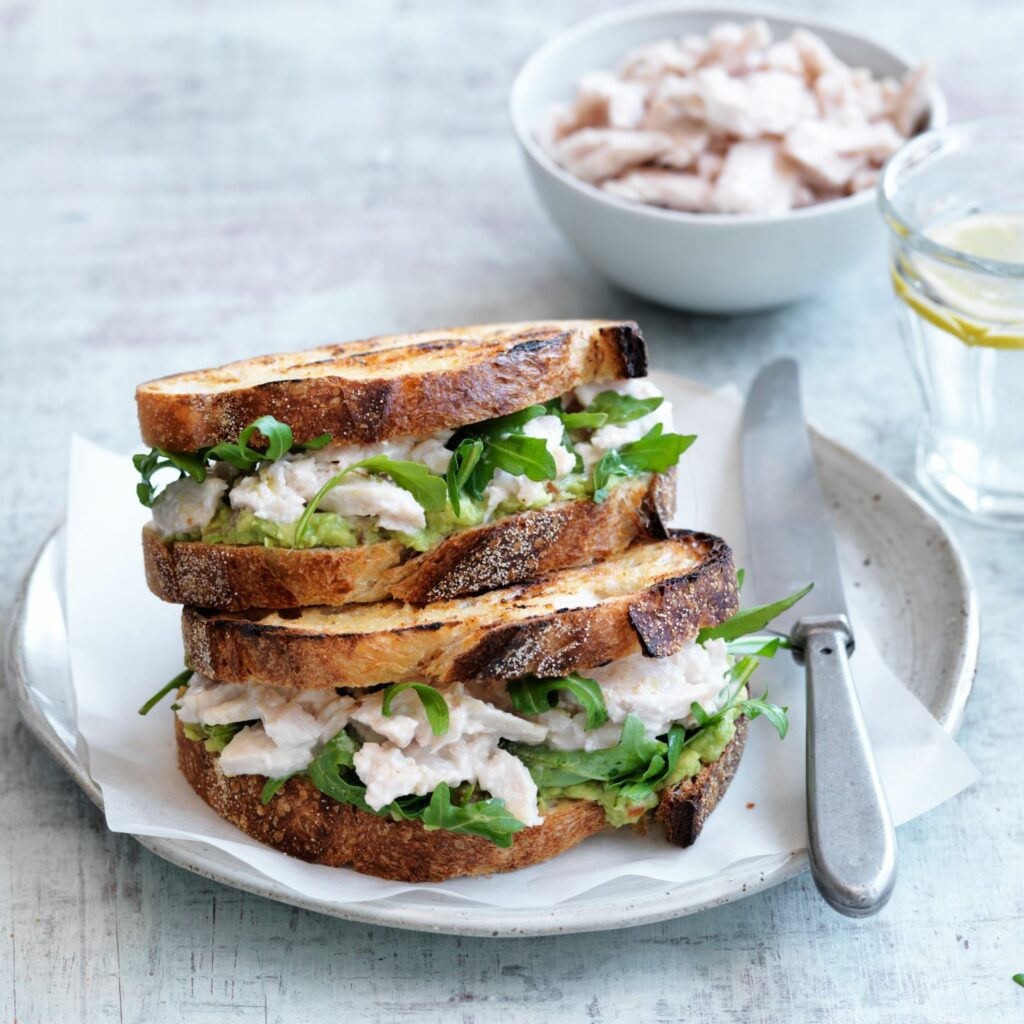 Classic Chicken Avocado Sandwich Recipe Image