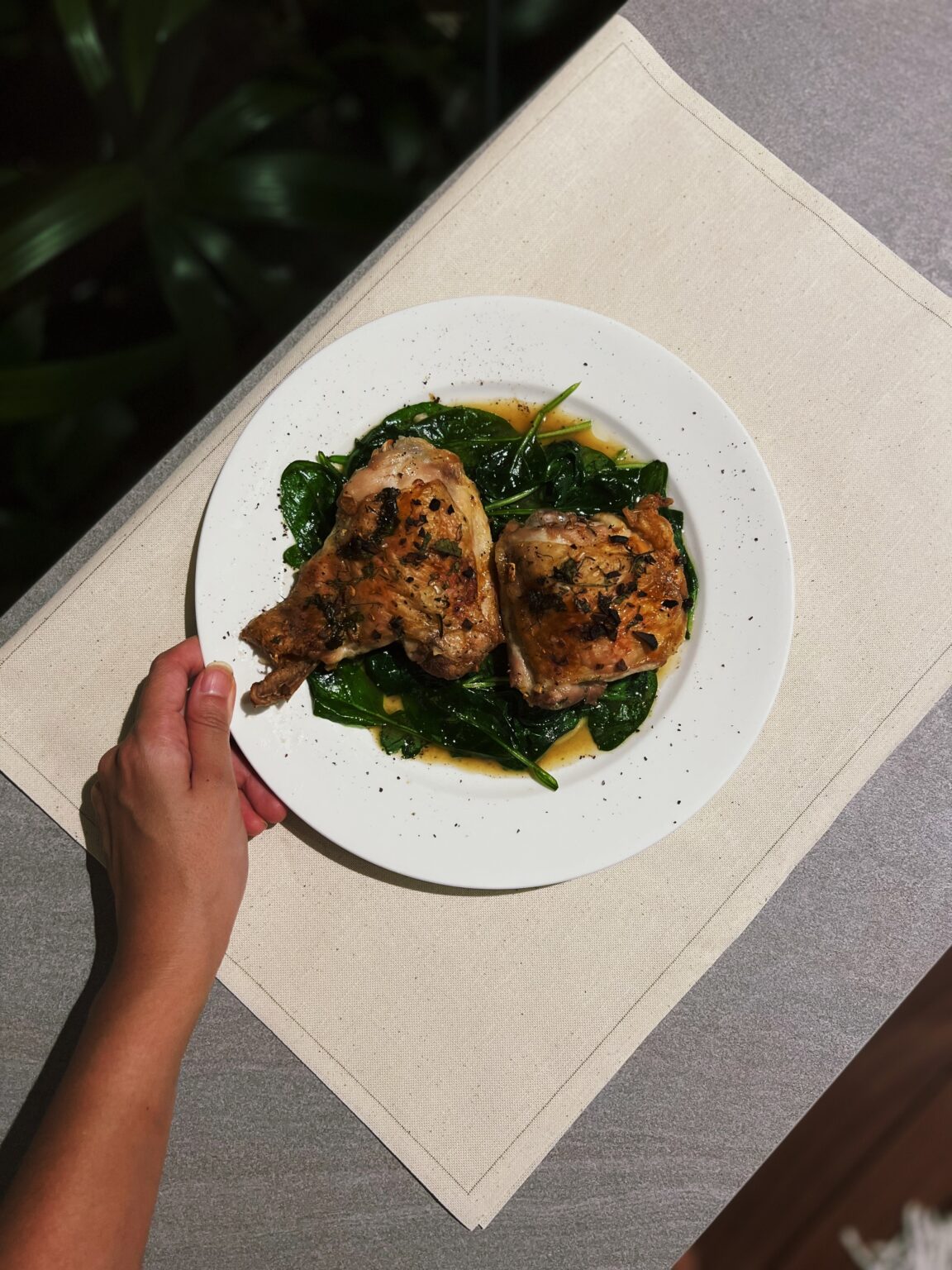 Garlic Roasted Chicken Image