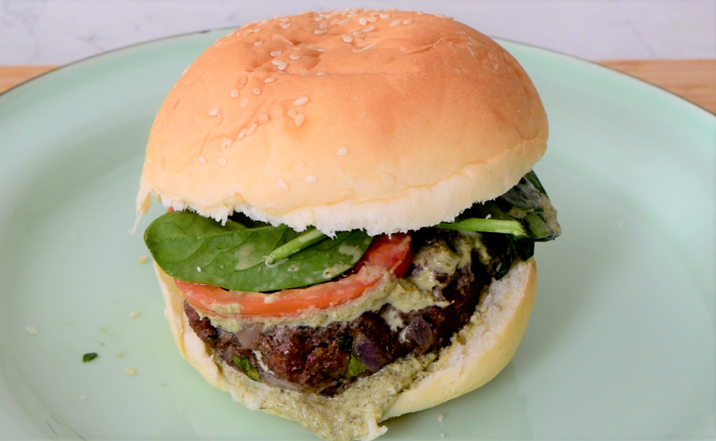 Lamb Burger Recipe Image