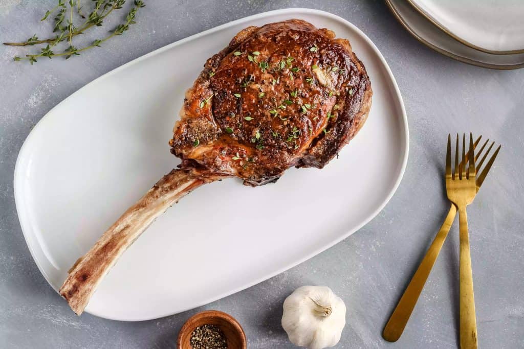 Tomahawk with Tapenade Paste Image