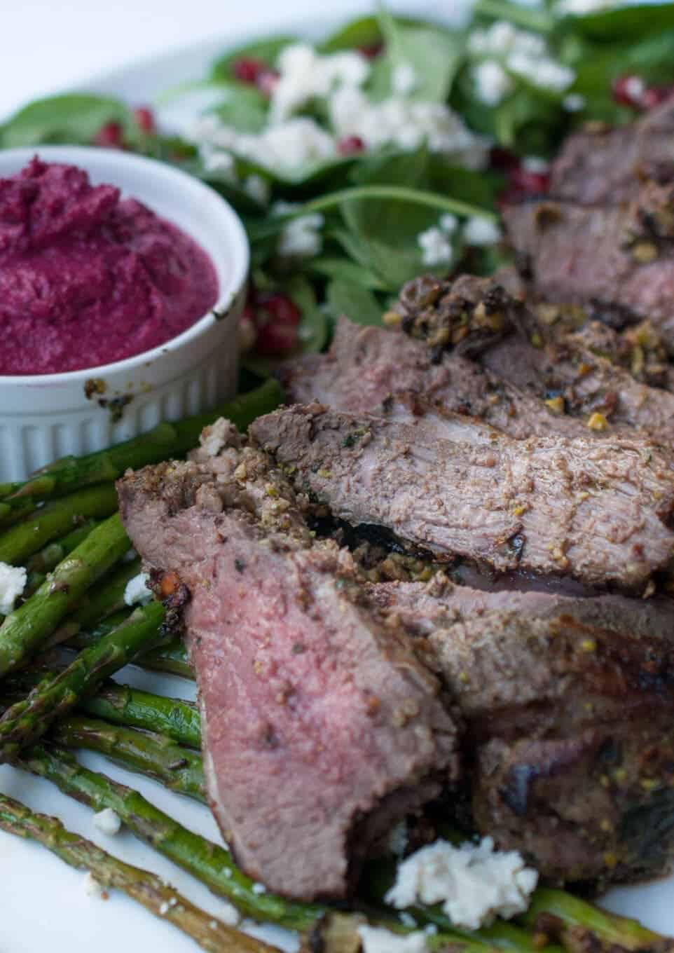 Marinated Butterflied Lamb Recipe Image