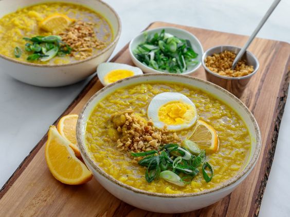 Arroz Caldo (Filipino Chicken Porridge) Recipe Image