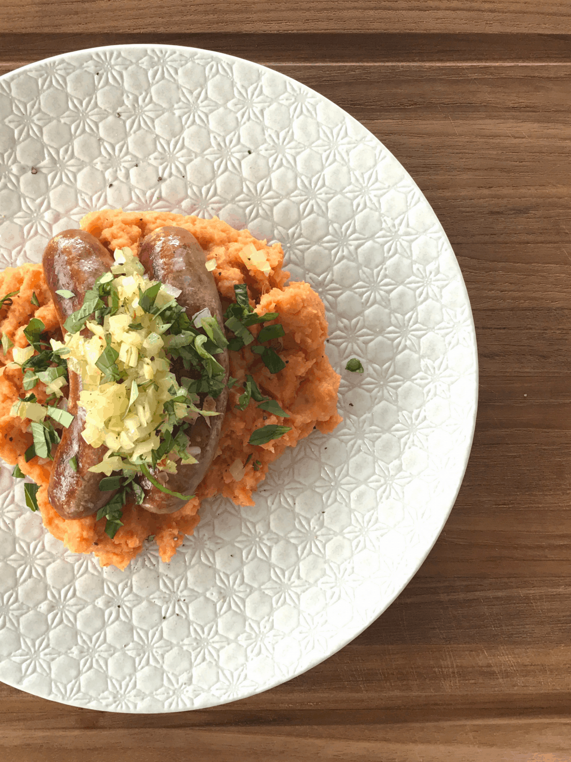 Pork Spanish Chorizo Mash Recipe Image