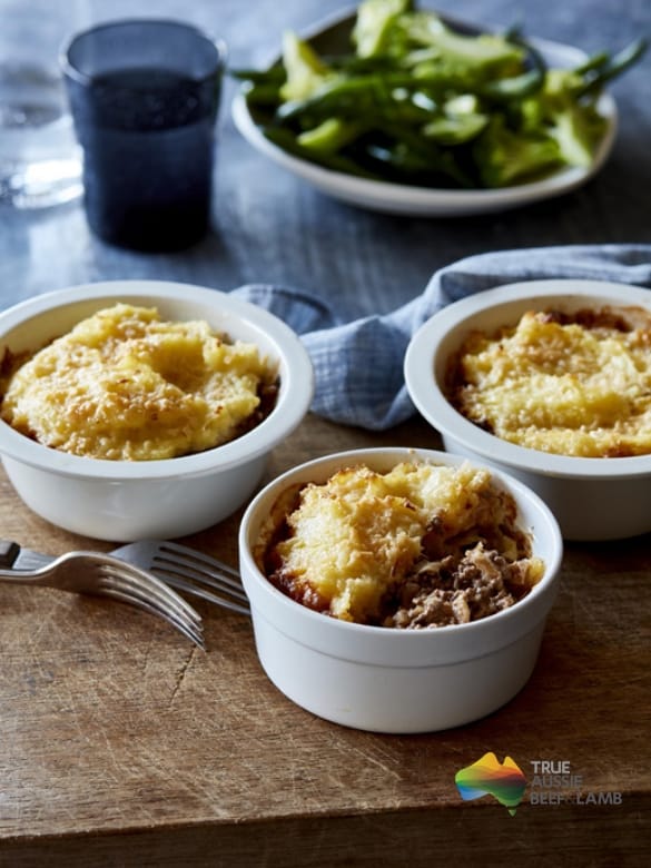 Diane Pies with Parsnip Mash Image