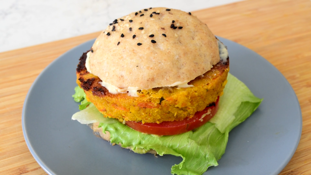 Veggie Burger Recipe Image