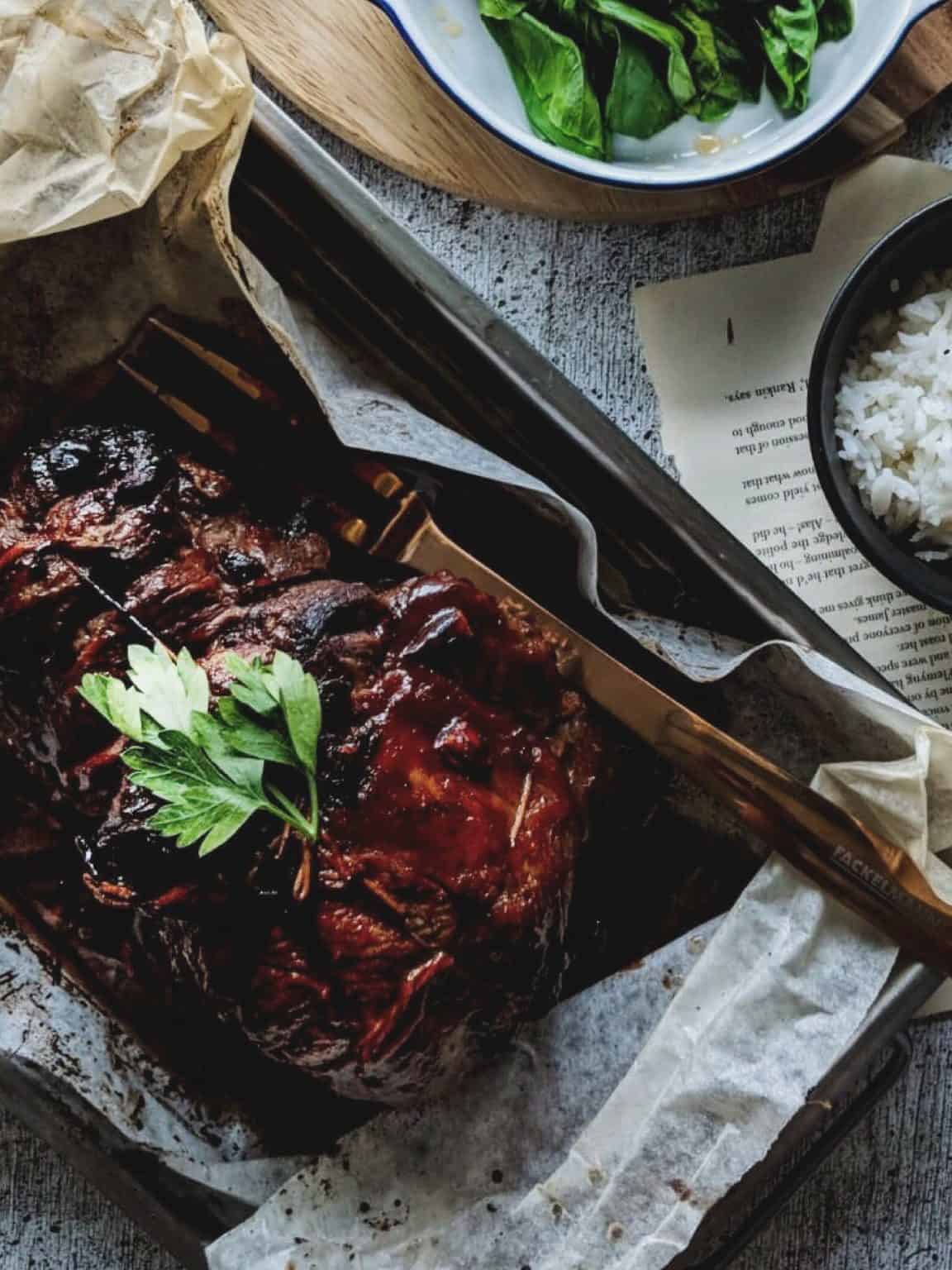 Char Siew Lamb Roast Recipe Image