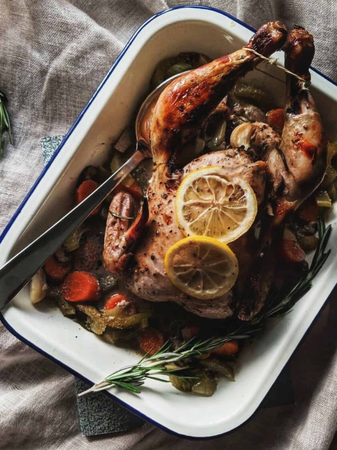 Elderflower Cider Roast Chicken Image