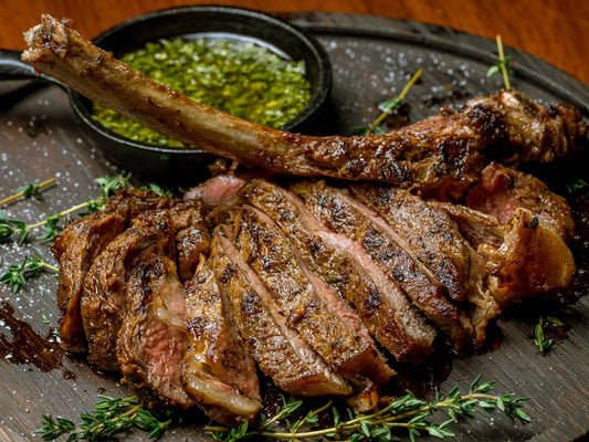 How To Reverse Sear Tomahawk Steak