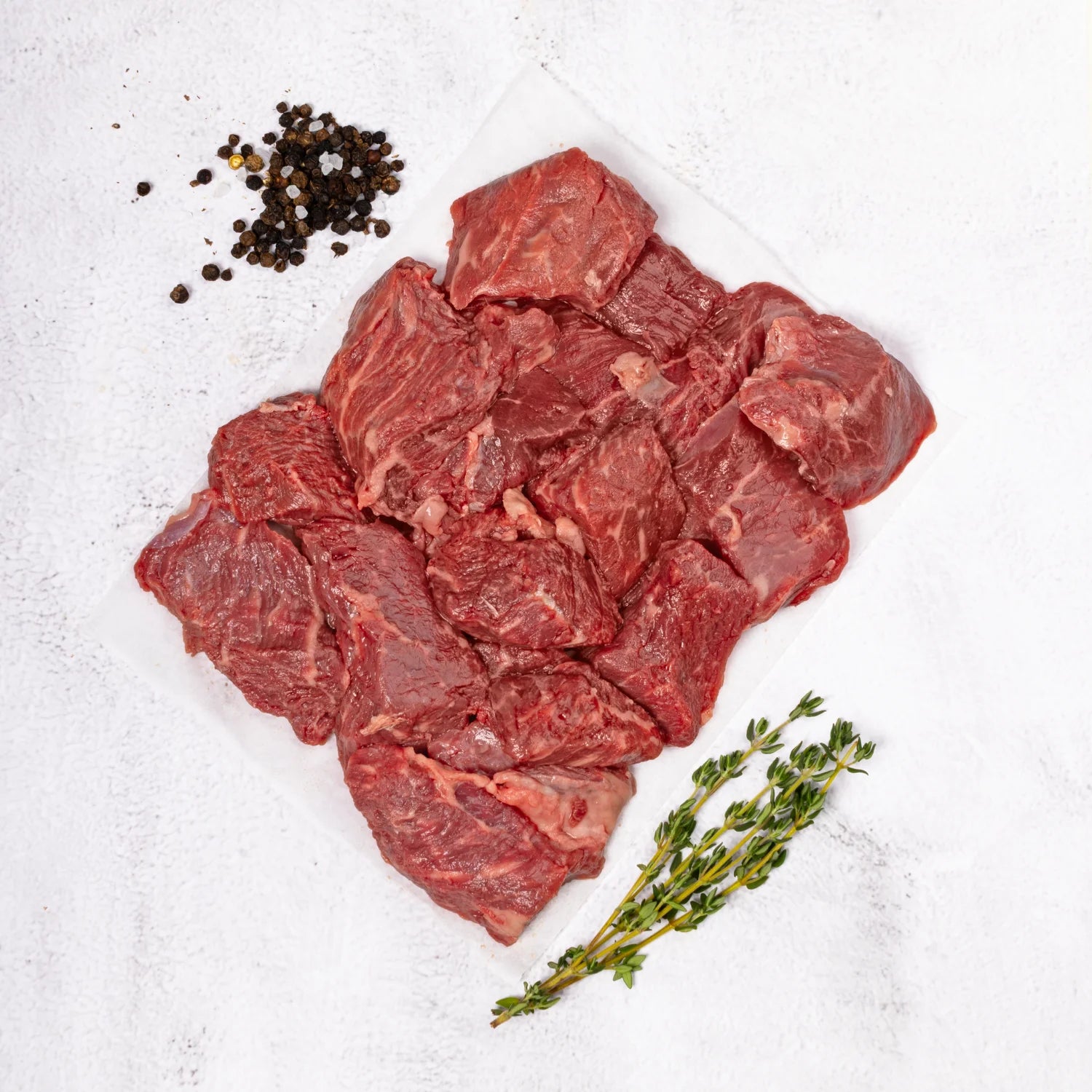 diced beef 