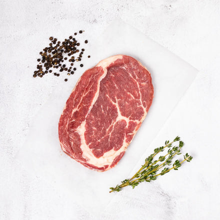 Grain-fed beef ribeye steak Australia 250g, The Meat Club Singapore