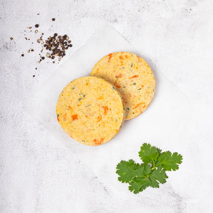 Vegetarian carrot patty Singapore 250g, The Meat Club Singapore