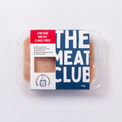 Chicken Breast - Cage Free | Australia | 400g | Frozen