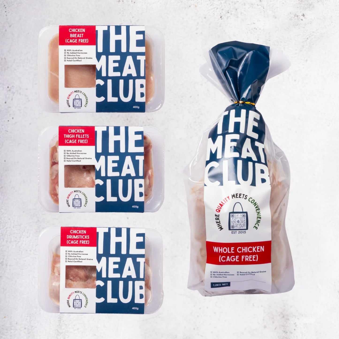 Chicken Mixed Bundle - Cage Free | Australia | 4.8kg | Frozen