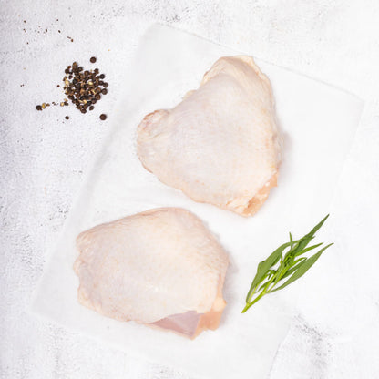 Cage-free chicken thigh bone-in Australia 400g, The Meat Club Singapore