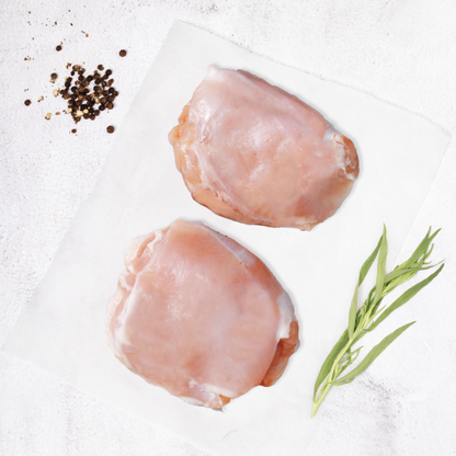 Free-range chicken thigh fillets Australia 400g, The Meat Club Singapore