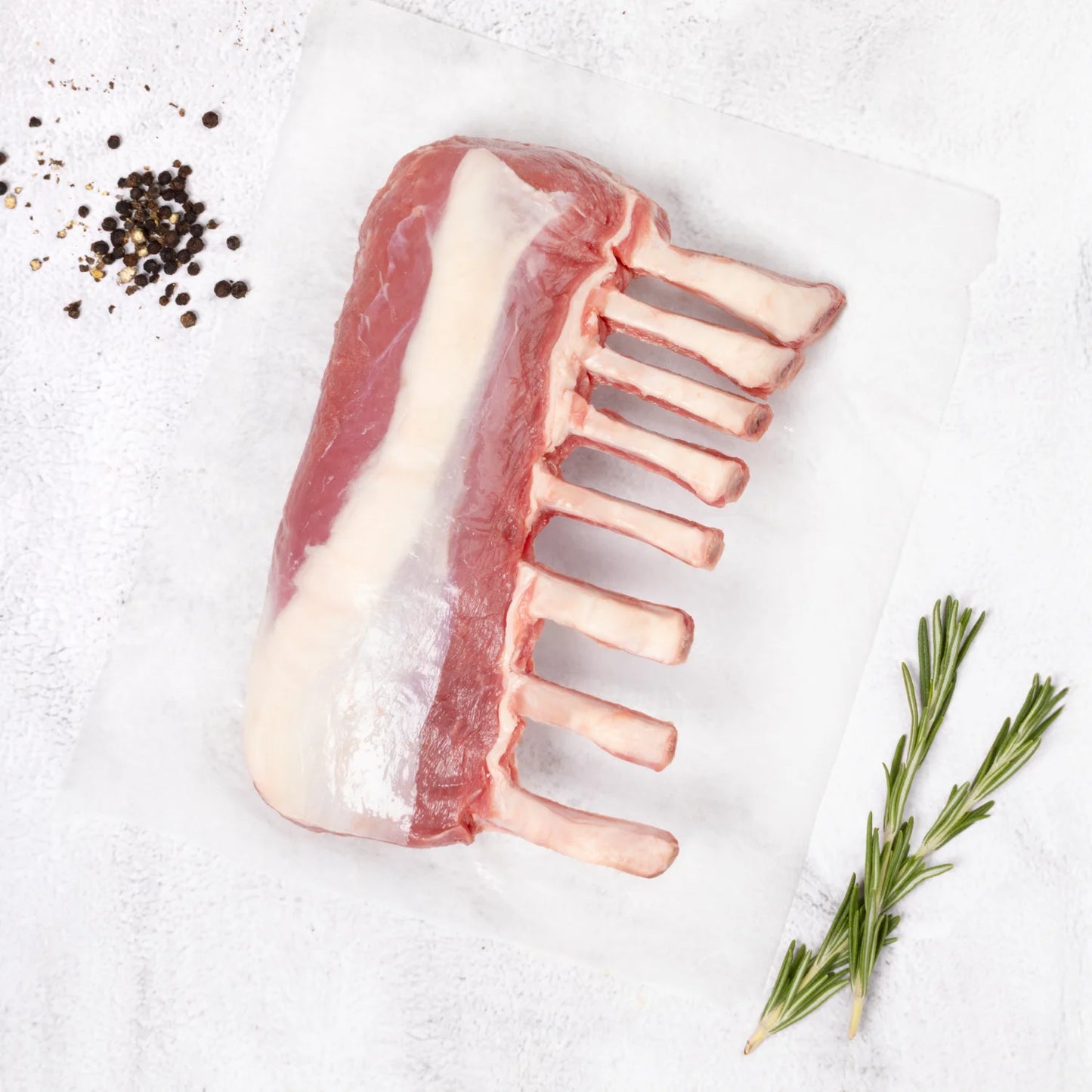 Lamb Rack Frenched - Free Range | New Zealand | 450g | Frozen