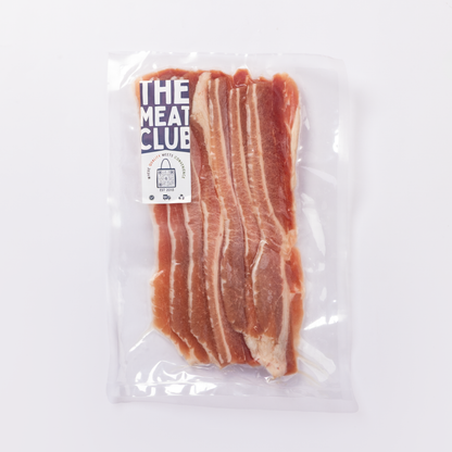 Free-range pork belly shabu shabu Australia 200g, pack front, The Meat Club Singapore
