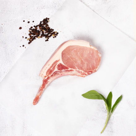 Free-range pork cutlet Australia 300g, The Meat Club Singapore