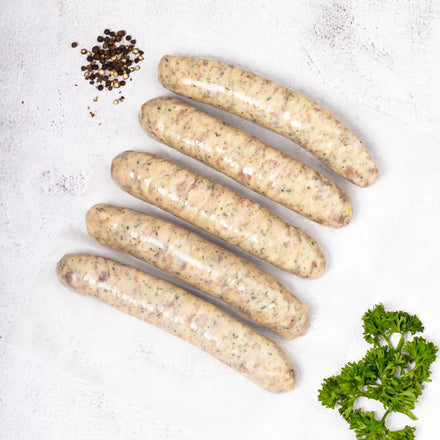 Gluten-free pork sausages (apple & sage) Australia 500g, The Meat Club Singapore