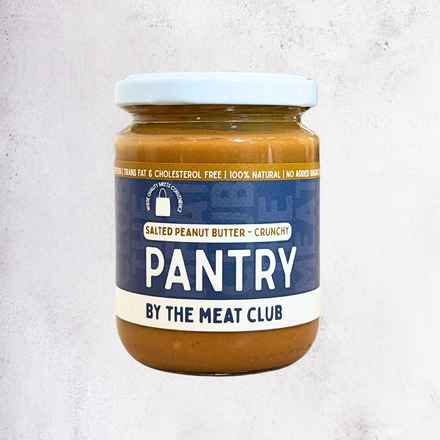 100% natural salted peanut butter (crunchy) 220g, The Meat Club Singapore