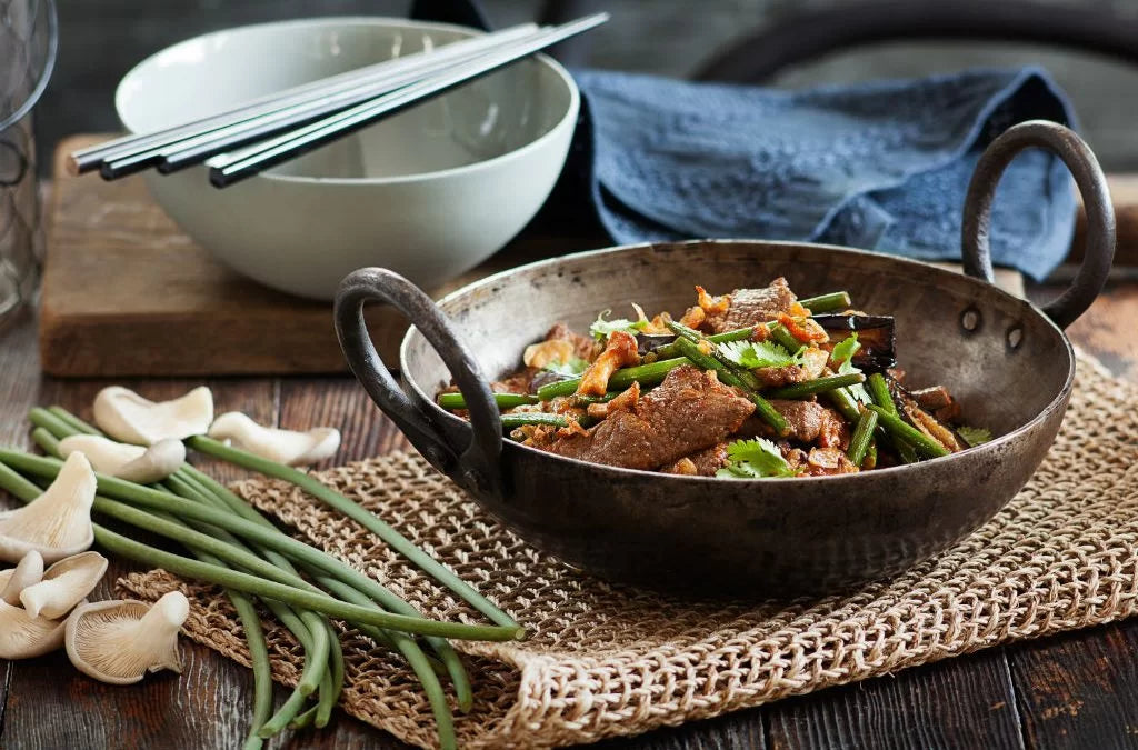 Diced Beef Stir Fry