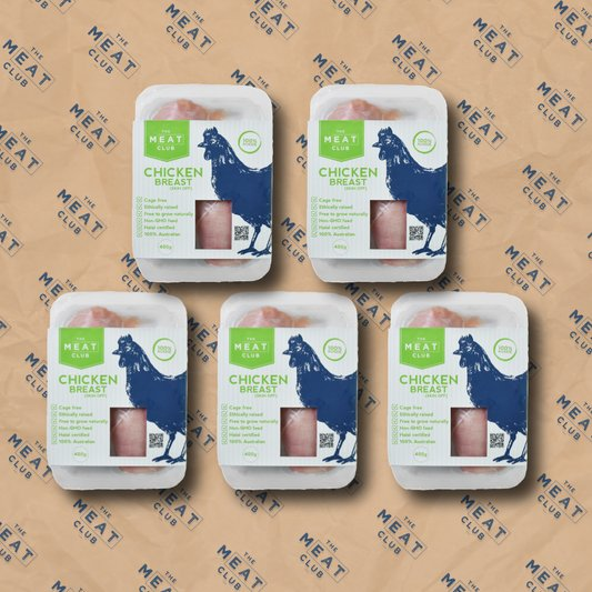 Cage Free Australian Chicken Breast Fillet Value Bundle from The Meat Club