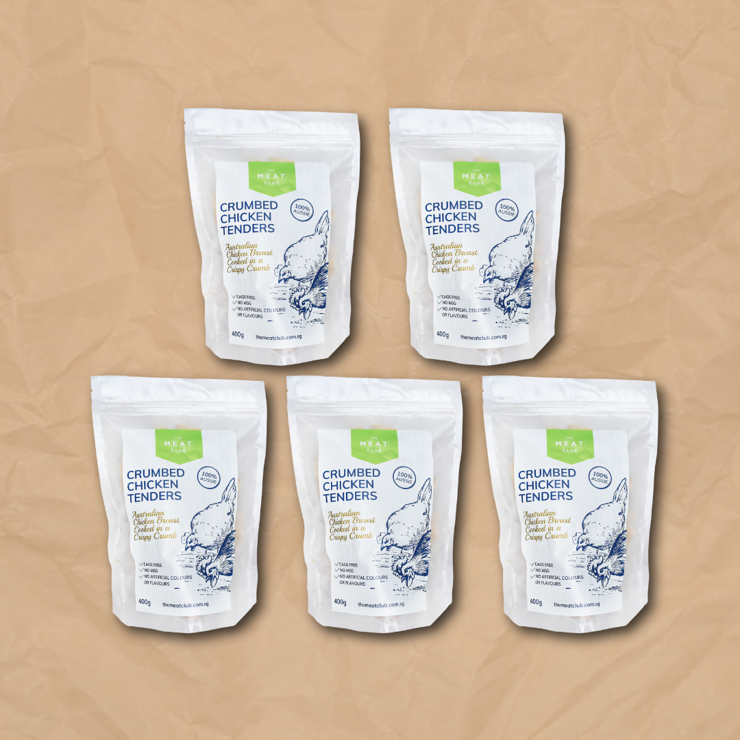 Chicken Tenders (Crumbed) Bundle - Cage Free | Australia | 2kg | Frozen