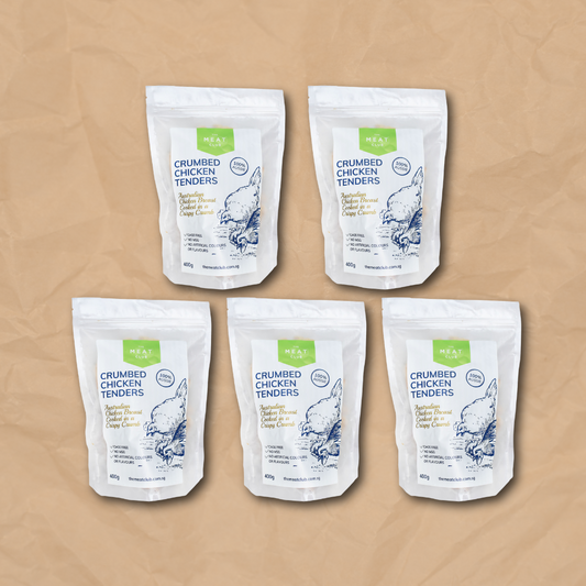 Chicken Tenders (Crumbed) Bundle - Cage Free | Australia | 2kg | Frozen