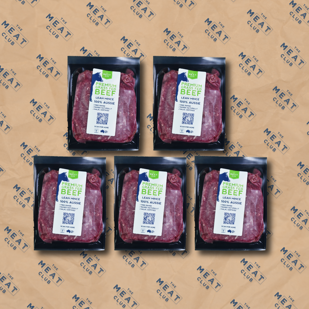 Grass Fed Australian Beef Mince Bundle - Frozen - 1.5kg