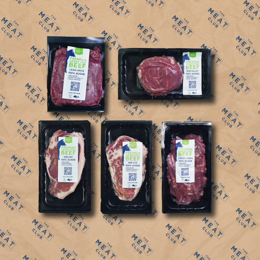 Grass Fed Australian Beef Mixed Bundle - Frozen - 1.3kg