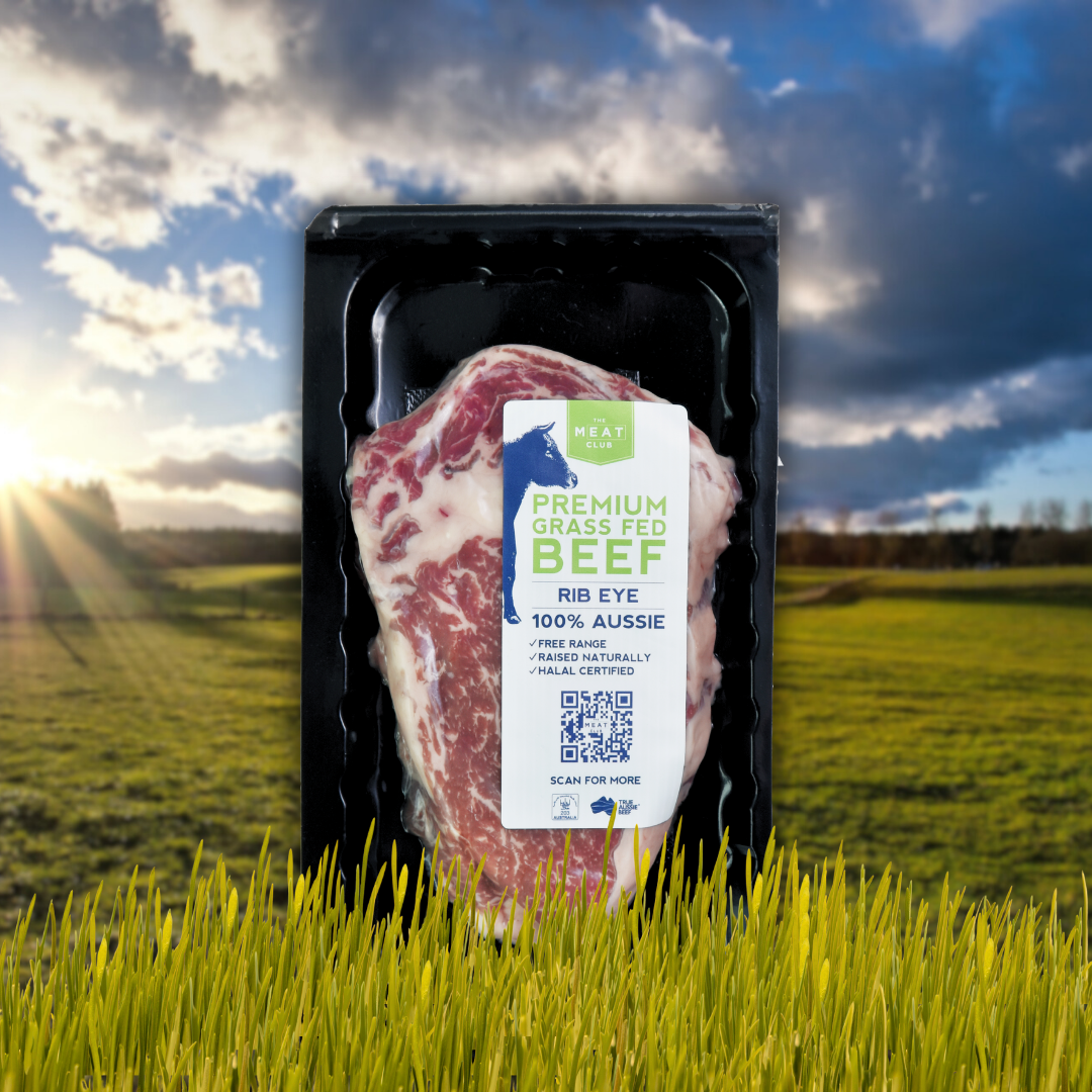 Grass Fed Australian Beef Ribeye Steak - 250g