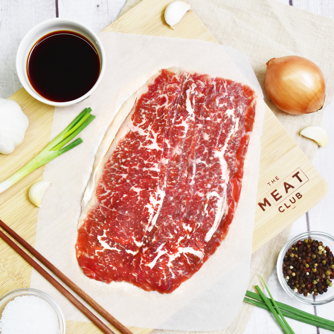 Grass Fed Australian Beef Sirloin Shabu Shabu from The Meat Club