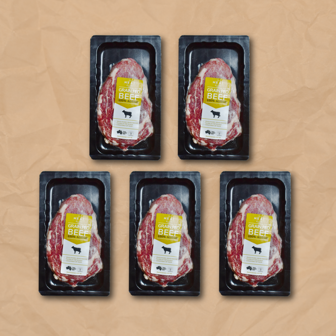 Grain Fed Australian Beef Ribeye Value Bundle from The Meat Club