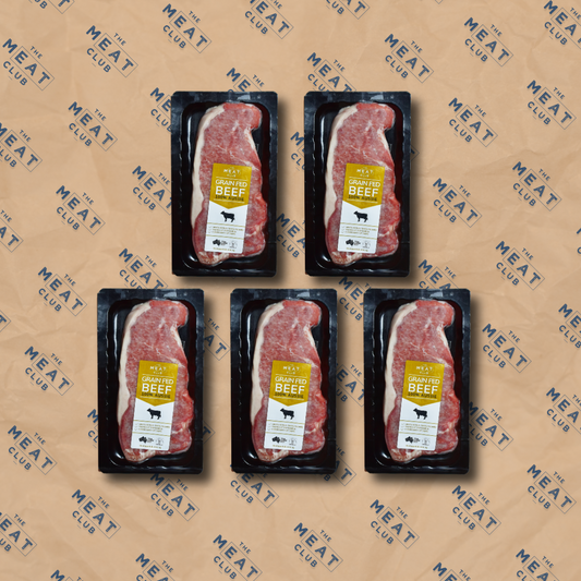 Grain Fed Australian Beef Sirloin Steak Bundle - Frozen - 1.25kg